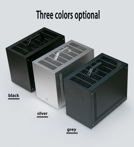 Factory Custom OEM Aluminium Herstellung Computer Chassis Gehäuse Cute Slim Mini Itx Gehäuse Computer gehäuse Türme CPU-Schrank