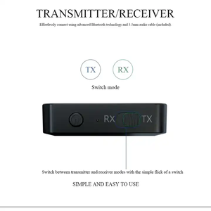 2 in 1 TV <strong>Computer</strong> Adapter Audio Transmitter and Receiver One Key Switch High Compatibility