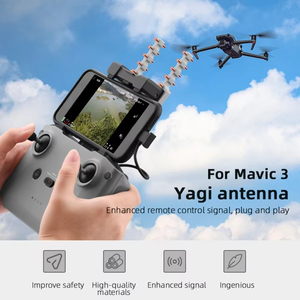 KAMPHO Drone Mini 4 Pro/hava 3S/hava 3 RC-N1/N2/N3 uzaktan kumanda sinyal Booster Range Extender için Yagi anten DJI - Product Image 2