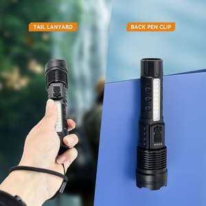 Công suất cao XHP50 LED đa chức năng chiến thuật đèn pin USB sạc dài phạm vi săn bắn Zoom <span class=keywords><strong>Torch</strong></span> cho ngoài trời khẩn cấp - Product Image 6