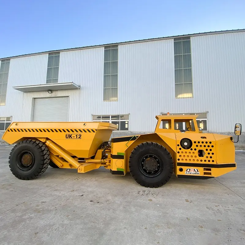 Camion à benne basculante professionnel compact et personnalisé pour équipements miniers souterrains