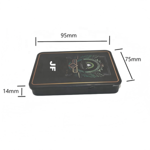 Kim Loại Cầm Tay UV In Hộp Sắt Với Cr Khóa Trẻ Em Chống Lật Bìa Chống-Mở Thuốc Thuốc Lá Lưu Trữ Hộp Vuông - Product Image 1
