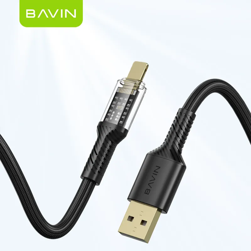 BAVIN CB275 12 W Schnelles Aufladen Übertragung Handy Mobiltelefon Android-Kabel Draht Daten-USB-Kabel