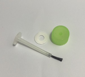 5ml 10ml 15ml 20ml 30ml通常のスクリューキャッププラスチックPPブラシカバーエッセンシャルオイルボトルマニキュアボトル蓋接着剤ブラシカバー - Product Image 2