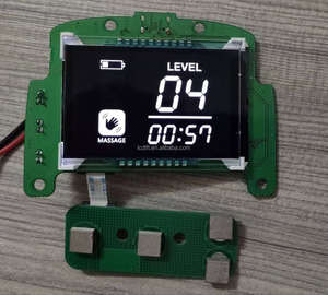 Shenzhen factory Custom Design pannello LCD TN modulo Display in vetro personalizzato 7 segmento LCD HTN schermo LCD per purificatore d'aria - Product Image 1
