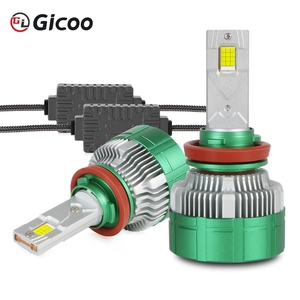 ไฟหน้ารถ LED 12V 24V 250W H7 H11 H4 HB3 HB4 CANbus ไร้ข้อผิดพลาดติดตั้งในตัว EMC หลอดไฟรถยนต์ LED 6000K 9005 9006