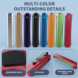 Siêu mỏng có thể sạc lại chiến thuật đèn pin 1000 Lumens, IP65 không thấm nước cho ngoài trời EDC - Product Image 4