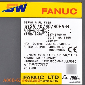 Модуль привода сервоусилителя A06B-6290-H328 FANUC, оригинал, цена на складе - Product Image 2