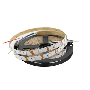 2813 SPI Led şerit işık Rgb tasarım yüksek kalite at koşu noel bakır 80 ışık zinciri Led şerit pembe renk 100 metre - Product Image 2