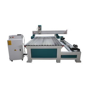3D CNC 4th eje giratorio muebles carpintería máquina de talla de madera 1325 CNC Router para la venta - Product Image 1