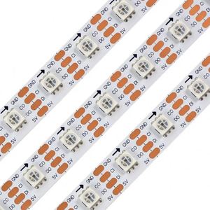 Бесплатный образец цифровой RGBIC Dream Colour 60Led IP30 IP65 IP67 гибкий RGB Clock Wire SK9822 Светодиодная лента - Product Image 1