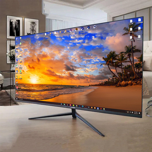 Monitor plano Precio al por mayor 1K Pantalla de visualización Pc Computadora 1K 165Hz 24 pulgadas Lcd personalizado 23,8 Ips Dos Monitor Lcd ultra ancho - Product Image 1