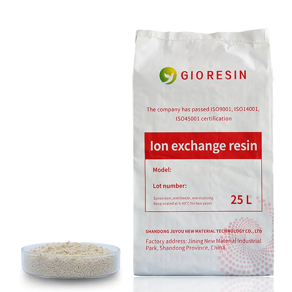 D301 Weak Base Anion Exchange Resin For Gold Extraction Same Amberlite Ira-93