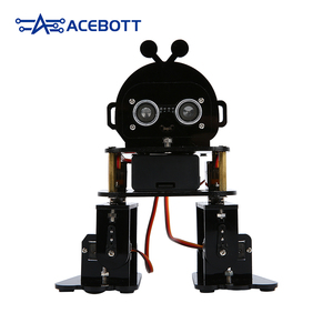 ACEBOTT Bionic Biped Robot Kit ESP32 Scratch Blockly APP-Steuerung Programmier bares Laufspiel zeug für Kinder STEM DIY Robotics für Arduino