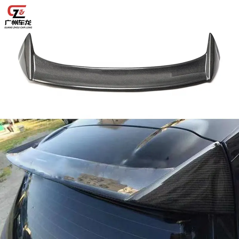 De alta calidad de fibra de carbono Real Spoiler trasero spoiler de techo para Volkswagen Scirocco 2008-2014 ala de cola auto spoiler