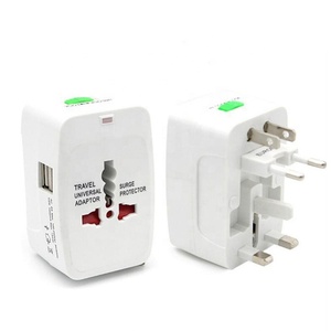 Worldwide Universal Travel Plug Adapter Converter Built-in Surge Protector All in <strong>One</strong> Power Outlet Wall Plug <strong>Charger</strong> - Product Image 1