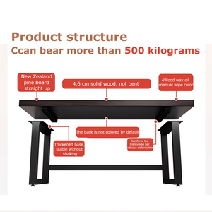 厂家直销批发厂家调整简约桌面家用便宜木制电脑桌 - Product Image 6