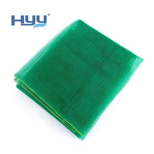 HDPEフィラメントモノスクエアメッシュセーフティネットグリーンビルディングネットフィッシュポンドフェンスネット - Product Image 3