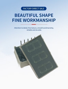 0,36-Zoll 7-Segment-Digitalanzeige 3-stellige LED mit grauer Oberfläche Hochwertige, super hellgrüne Farbe für elektrische Produkte - Product Image 3