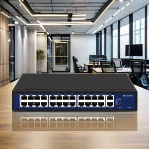 24 cổng PoE chuyển đổi mạng chuyển đổi với sức mạnh qua Ethernet (PoE) và 2 Gigabit Uplink ckd skd chấp nhận - Product Image 1