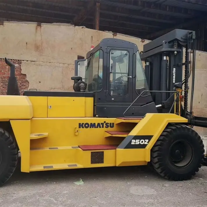 FD250-6 preço barato usado 25 toneladas original komatsu forklift