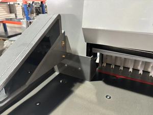 Automatische 520mm A3 A4 elektrische Doppel führungs stangen auf den oberen Programmen Hydraulische Guillotine-Papiers chneide maschine H520TV7