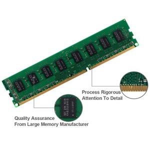 8GB <strong>DDR3</strong> 1600MHz <strong>PC3</strong>-12800 <strong>Desktop</strong> Memory, CL11 1.5V Non-ECC Unbuffered 240-Pin UDIMM for PC <strong>Computer</strong> RAM Upgrade