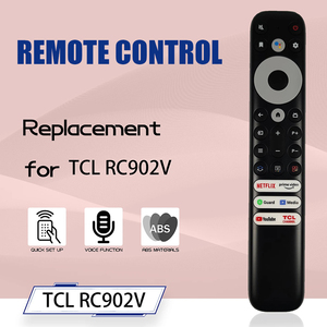 Factory Wholesale Smart Universal TV <strong>Remote</strong> Control RC902V Compatible for TCL Smart TV <strong>Remote</strong> Control