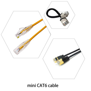 Yüksek kaliteli RJ45 kedi 6 ince ağ kablosu saf bakır kablo sınıf 6 zayıflama Ethernet yama kablosu ultra-ince internet kabloları - Product Image 6