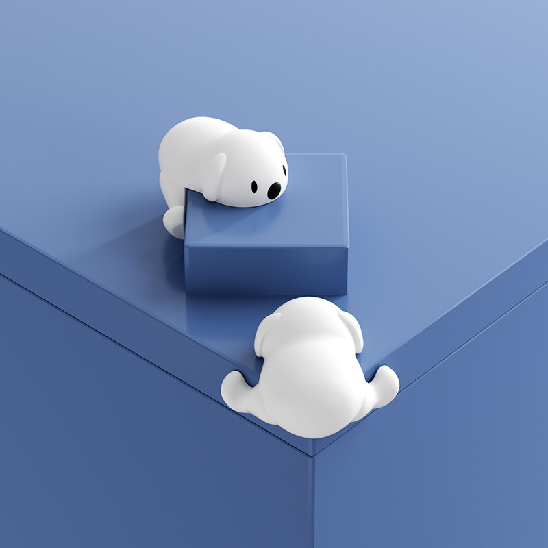 Puppy blanc-simple prix de gros