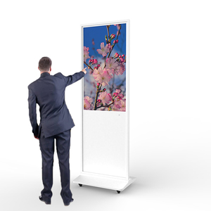 INGSCREEN uso interno Android 43 49 55 pollici LCD pubblicità chiosco interattivo Touch Screen piano in piedi rete Digital Signage - Product Image 2