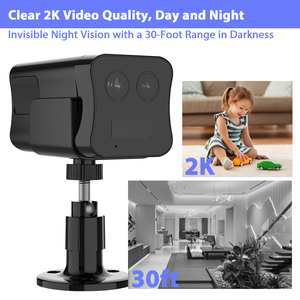 Çift Lens 1080p Mini IP güvenlik kamera gece görüş taşınabilir 4G hareket dedektörü uyarısı özelleştirilebilir ODM CMOS sensör H.265 Video - Product Image 5