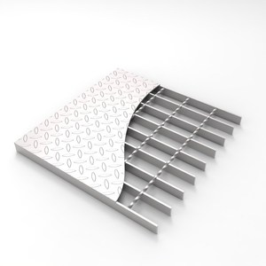 行人步道，t台和夹层地板用碳钢格栅-防滑和耐腐蚀 - Product Image 1
