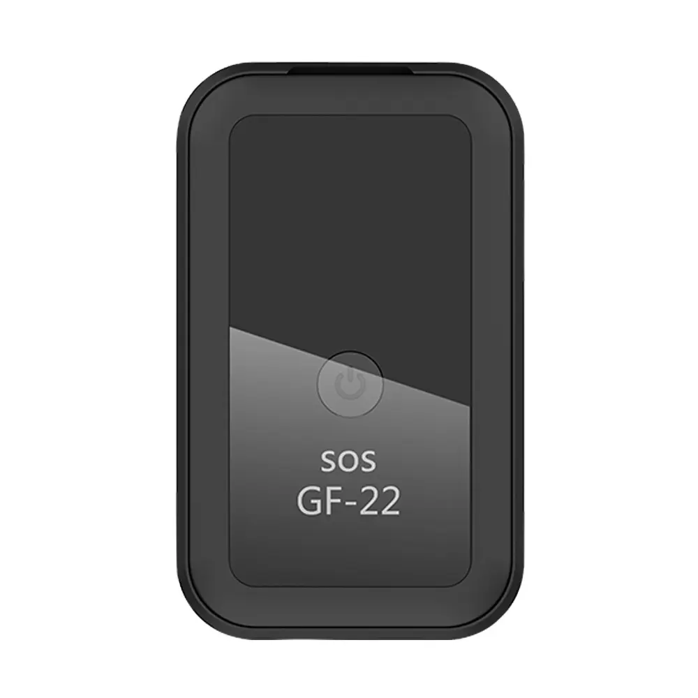 เครื่องระบุ GF22อัตโนมัติเครื่องติดตาม GPS กันขโมยแม่เหล็กแรงติดตั้งในรถอุปกรณ์กันขโมยสำหรับสัตว์เลี้ยงสูงอายุ