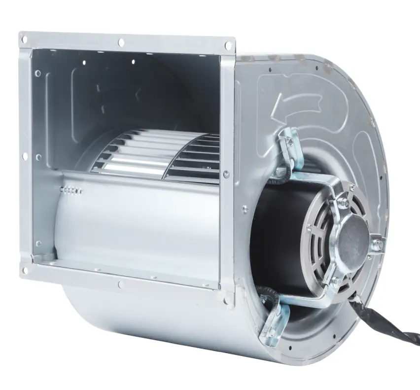 Ventilador centrífugo de aire de entrada doble curvo delantero de flujo industrial 8-8 personalizado de fábrica
