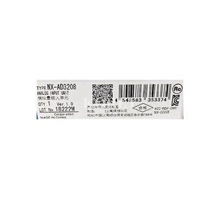 Nx סדרה <span class=keywords><strong>plc</strong></span> nx יחידת קלט NX-AD3208