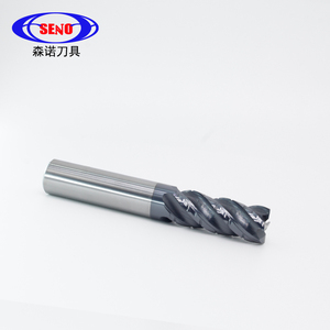 Heavy-Duty endmill Stainless Steel Milling <strong>Cutter</strong> 4 Flutes with <strong>Deep</strong> Grooves SS, Enables High Feed Rates &amp; Continuous Chipping - Product Image 1