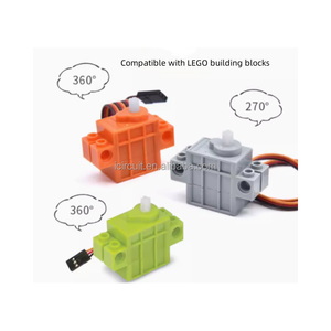 Programmier bares Servos ervo 270 Grad und 360 Grad Kompatibel mit LEGO-Bausteinen, geeignet für Arduino Maker DIY - Product Image 1