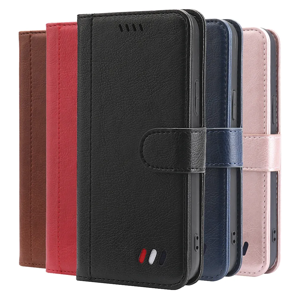 Magnetic Wallet Card Slot British Style Phone Bag Leather Case For iPhone 15 14 13 12 11 Mini Pro Max Flip Cover