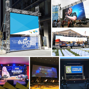 P3.91 4.81 mobile a noleggio Digital Signage schermo a LED per esterni a noleggio Display a LED con struttura in alluminio e sistema di controllo intelligente - Product Image 4
