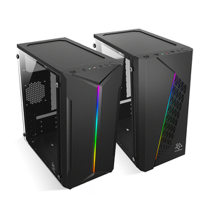Muñeco de nieve hermoso diseño CS021 PC de escritorio MATX negro caja de computadora caja de juegos de computadora Torre media acrílico personalizado caja de PC - Product Image 6
