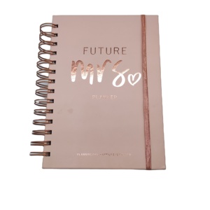 厂家定制高品质日记本笔记本印刷螺旋商务笔记本带口袋定制深圳书 - Product Image 1