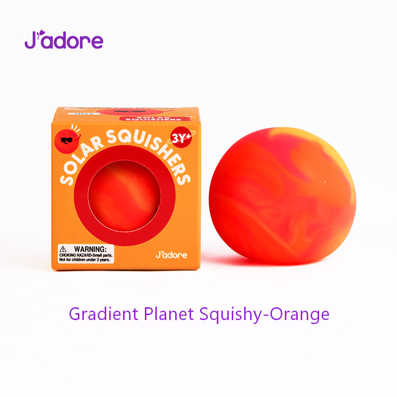Gradient Planet Squishy-Orange