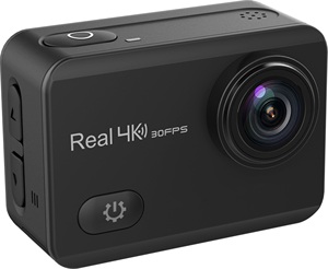 HDking กล้องวิดีโอกีฬาแอ็กชันขนาดเล็ก Wi-Fi 4K กันน้ำระดับ170พร้อมเซ็นเซอร์ภาพ CMOS ฟังก์ชั่นการบันทึกเมมโมรี่การ์ด - Product Image 4