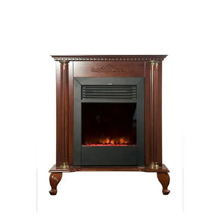 木製暖炉鋳鉄2023セットスクリーンハンギングラグジュアリードアブラック装飾プロモーションストーブ暖炉ランプLed炎効果