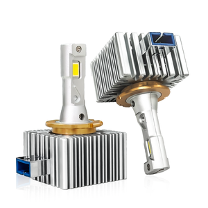 SD-D3S <strong>2025</strong> New <strong>120W</strong> Car <strong>LED</strong> Headlight Bulb 6000K 8000LM Projector Lens with APP Control &amp; Canbus Error Free - Product Image 1