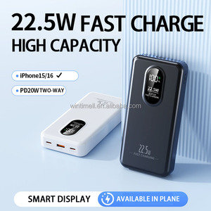 PD 20W 22.5W Large Capacity Fast Charging Power Banks 20000Mah Power Bank 20000 MAh Portable <strong>Charger</strong> for <strong>All</strong> Mobile Phone - Product Image 3