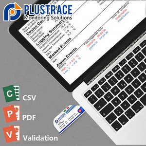 Registrador de datos de temperatura USB de un solo uso PLUSTRACE, registrador de datos de temperatura de un solo uso.