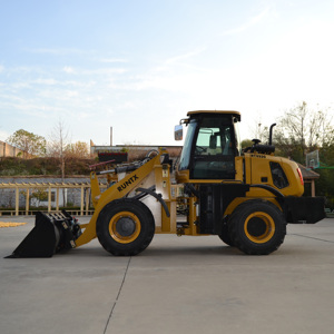 RUNTX Perfect Performance 2 Ton 3 Ton Wheeled Front and Rear Loader with High Performance Engine, Euro 5 EPA Compliant