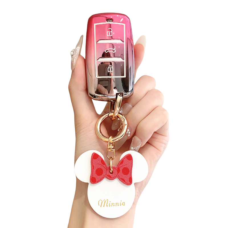 Pink+Key Chain